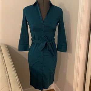 Express button up dress